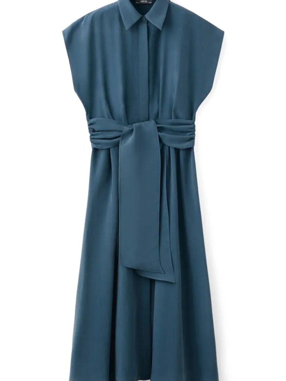 Mango Belted Shirtdress